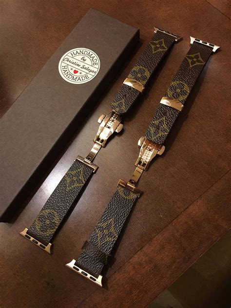 apple watch bracelet louis vuitton|authentic lv apple watch band.